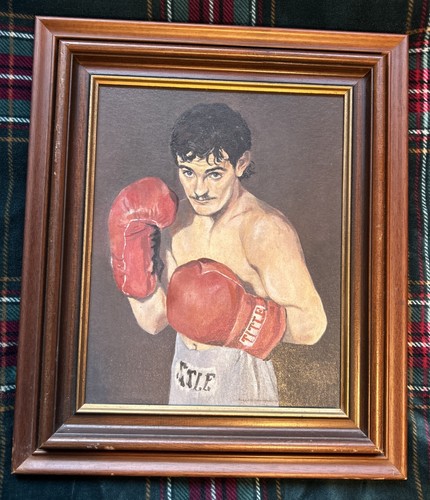 Barry mcguigan oil painting - barry,