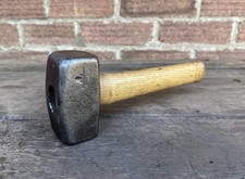 Vintage 4LB Spear & Jackson Club Hammer Lump Hammer Blacksmiths Builder Old Tool