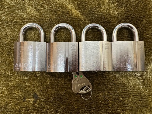 Abloy 330 keyed alike - 4x,