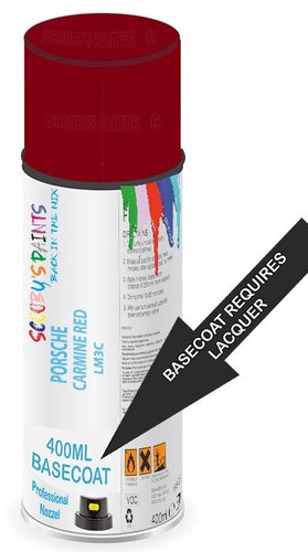 Basecoat aerosol for - aerosol, porsche
