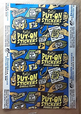 1960 A & BC PUT ON STICKERS