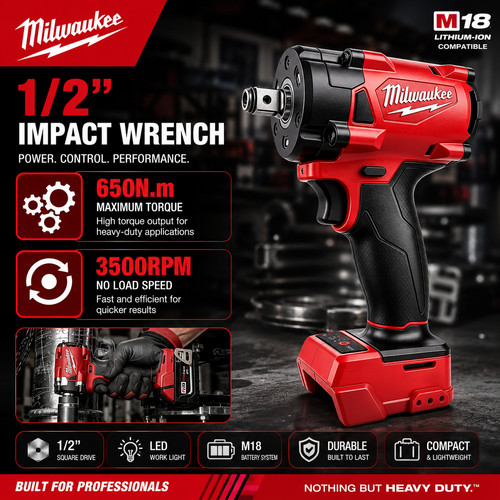 Milwaukee m18fiw2f12 18v - milwaukee,