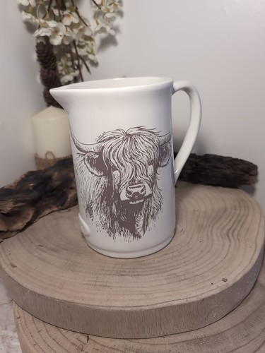 White handcrafted ceramic - white,