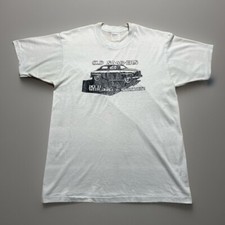 Vintage 70s 80s Old Saab-ers Do It With 2 Stroke Saab Shirt Size Large Faded