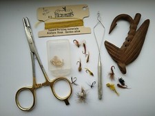 Fly Fishing Fly Tying Accessories materials Job Lot pre-owned used
