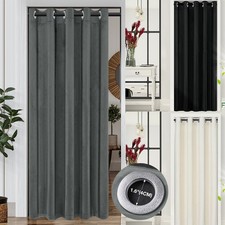 Velvet Single Door Curtains