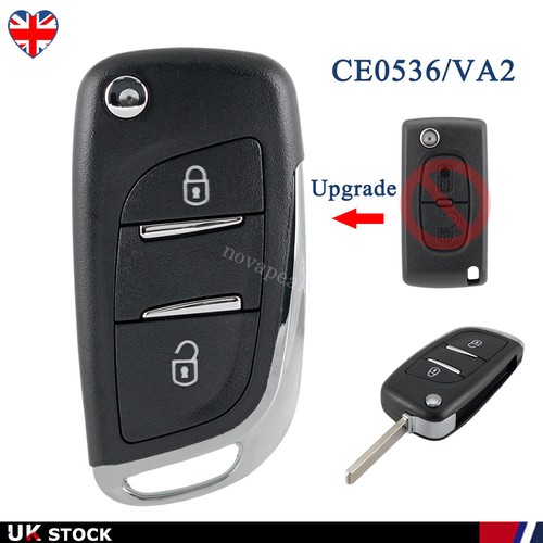 Button flip key fob - fob, case
