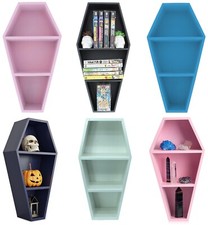 Coffin Shaped Shelf Spooky
