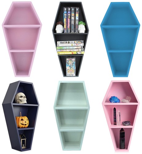 Coffin shaped shelf - coffin,