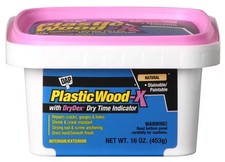 Plastic Wood-X Stainable Wood Filler with DryDex Dry Time Indicator,16-oz. - 707