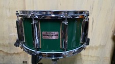 YAMAHA SD-970RG YD9000 Vintage Snare Drum Jade Green 1980s