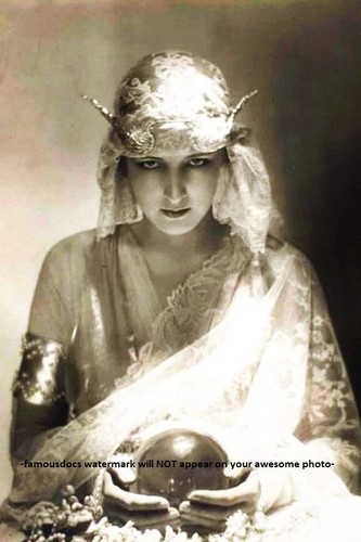 Vintage fortune teller photo - teller,