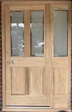 Solid Oak Front Door And