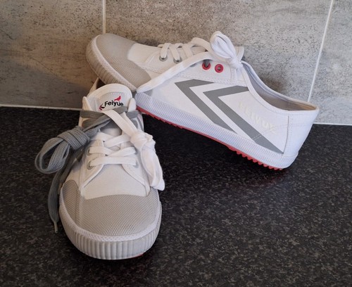 New feiyue white grey - white, &