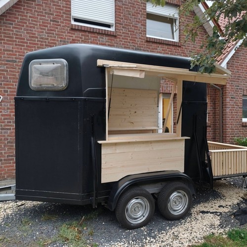 Black mobile catering food - mobile,