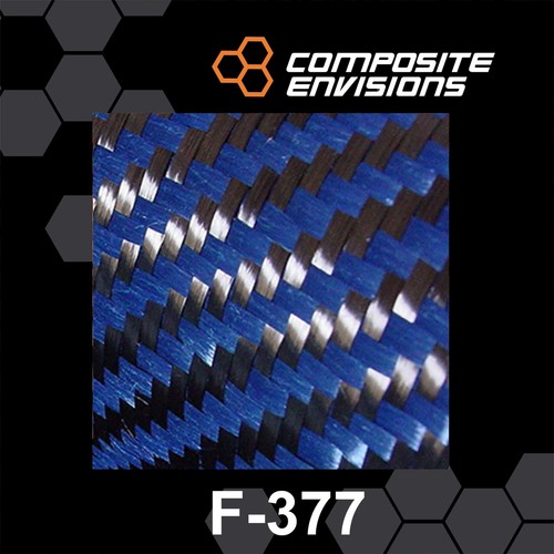 Carbon fiber blue aramid - fiber/blue,