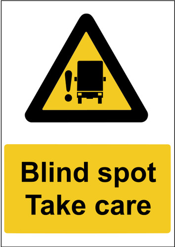 Blind spot take care - blind,