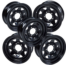 5X WHEEL STEEL 15x7 ET+23 5X112 OFF ROAD 4x4 VW Transporter T3 T4 T5