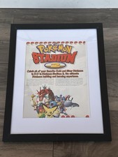 Framed 14 X11 Nintendo Ad
