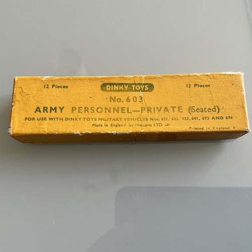 Dinky toys 603 - dinky, personnel