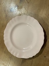 Vintage J&G Meakin Rosa pink side plate, scalloped edges. Glamour