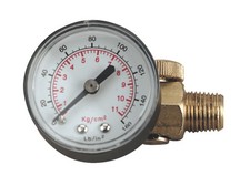 Sealey On Spray Gun Adjustable Air/Pressure Regulator With Gauge 1/4" ILF/RG