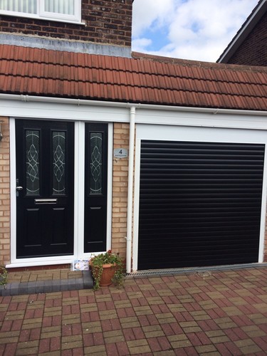 Electric roller garage door - roller,