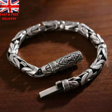 Mens Solid Viking Engraved