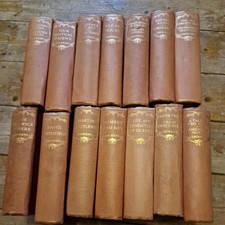 Collection of Works of Charles Dickens Odhams Press - 14 Vintage Books