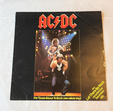 12" record acdc For Those About To Rock (We Salute You) - IRISH PRESSING
