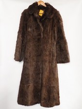 Vintage Brown Genuine Real Fur