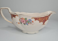 Vintage Johnson Bros Pareek Gravy Boat Bone China England 