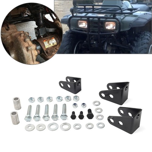 Front rear suspension - rear, lift