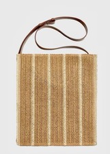 ZARA SOFT TOTE WOVEN BRAIDED