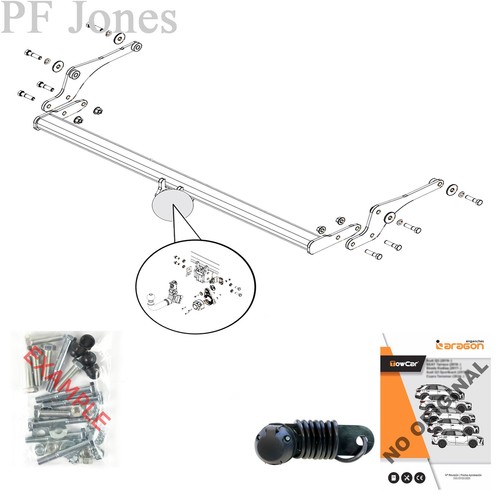 Aragon towbar for renault - for,
