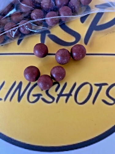 Clay slingshot balls - clay,