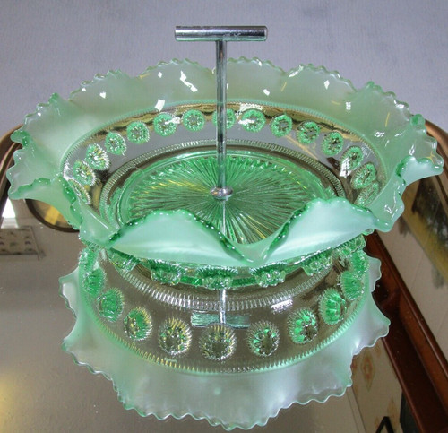 Lovely vintage art deco green - deco,