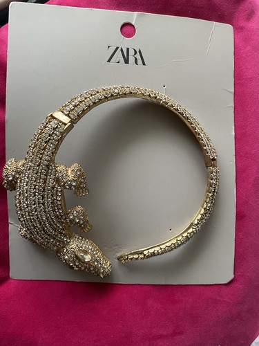 Zara alligator chunky gold - zara,