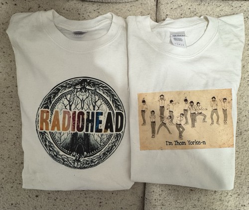 Radiohead lot t shirts - 2,