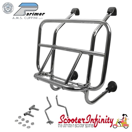 Carrier rack front - front, medium