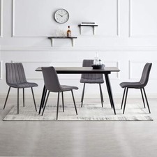 Set velvet grey blue - of, grey/blue