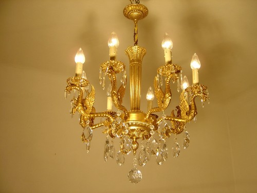 Rare french empire - rare, chandelier
