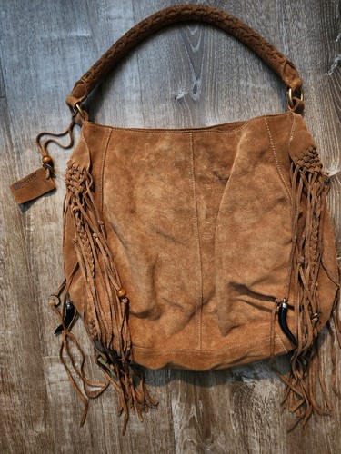 Linea pelle nwot suede hobo - linea,