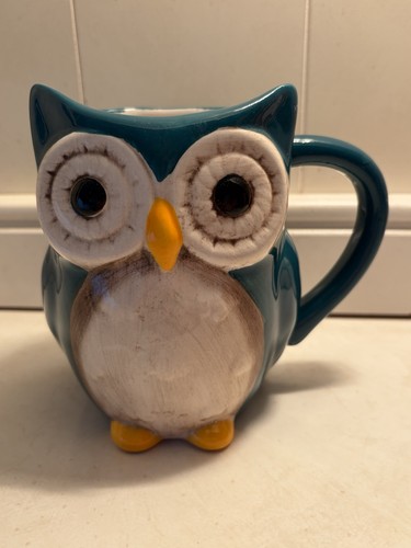 Owl ceramic coffee - ceramic,
