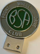 BSA Front Wheel Drive Club