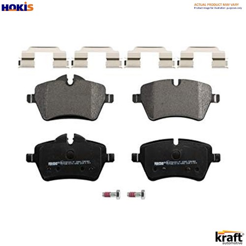 Brake pad set disc - disc,