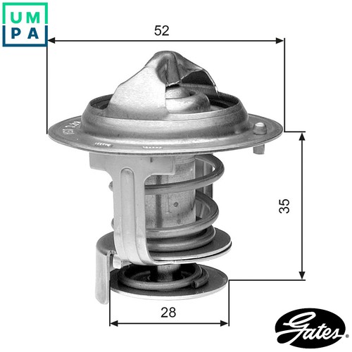 Thermostat coolant th29478g1 - coolant,