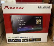 Pioneer 6.8" Bluetooth DAB+ Touch Car Apple Android DAB Stereo DMH-A340DAB NEW