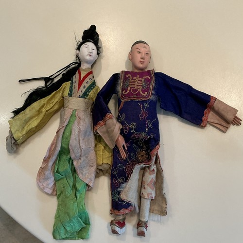 Vintage chinese opera dolls - opera,