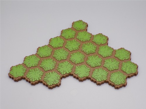 Heroscape grass terrain tile - heroscape,